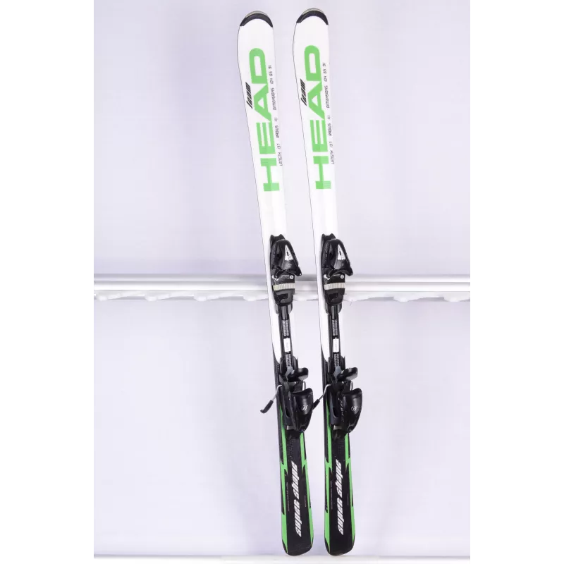 Skis Enfant/junior HEAD SUPERSHAPE TEAM, Green + Tyrolia LR 7.0 AC 5 Skis Enfant/junior HEAD SUPERSHAPE TEAM, Green + Tyrolia LR 7.0 AC – Image 3