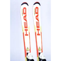 Skis Enfant/junior HEAD SUPERSHAPE TEAM, White/yellow/red, Literail, Woodcore + Head LRX 7.5