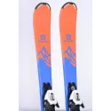 Skis Enfant/junior SALOMON QST MAX JR 2019, Blue/orange + Salomon 5 7 Skis Enfant/junior SALOMON QST MAX JR 2019, Blue/orange + Salomon 5 – Image 5