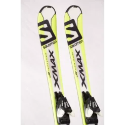 Skis Enfant/junior SALOMON X-MAX JR, Carve Rocker + Atomic EZYTRAK 7 ( En PARFAIT état )