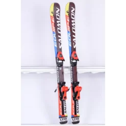 Skis Enfant SALOMON EQUIPE.t + Salomon TZ 5 12 Skis Enfant SALOMON EQUIPE.t + Salomon TZ 5 -Atomic Shop Soldes skis enfant salomon equipe t salomon tz 5.jpg 2