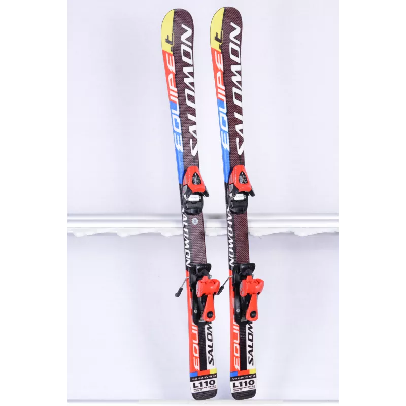 Skis Enfant SALOMON EQUIPE.t + Salomon TZ 5 5 Skis Enfant SALOMON EQUIPE.t + Salomon TZ 5 – Image 3
