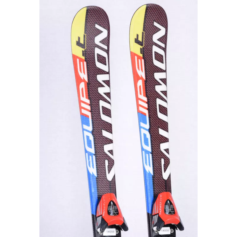 Skis Enfant SALOMON EQUIPE.t + Salomon TZ 5 3 Skis Enfant SALOMON EQUIPE.t + Salomon TZ 5