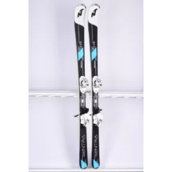 Skis Femme NORDICA SENTRA S4 2020, Grip Walk, On Piste Rocker, BLACK/white/blue + Marker TP2 10 ( En PARFAIT état ) -Atomic Shop Soldes skis femme nordica sentra s4 2020 grip walk on piste rocker black white blue marker tp2 10 en parfait etat.jpg 2