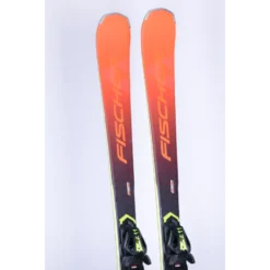 Skis FISCHER RC4 THE CURV TI 2022, Triple Radius, Air Carbon, Grip Walk + Fischer Z11 ( En PARFAIT état )