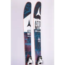 Skis Freeride ATOMIC AUTOMATIC 109, Woodcore, Partial TWINTIP, Carbon, Powder Rocker + Atomic STH 13 ( En PARFAIT état )