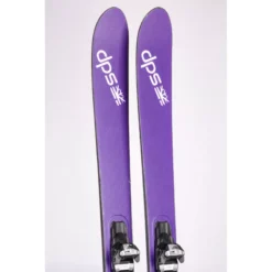 Skis Freeride DPS ZELDA 106 PURE3, Carbon Woodc, Grip Walk, Partial TWINTIP + Marker Squire 11 ( En PARFAIT état )