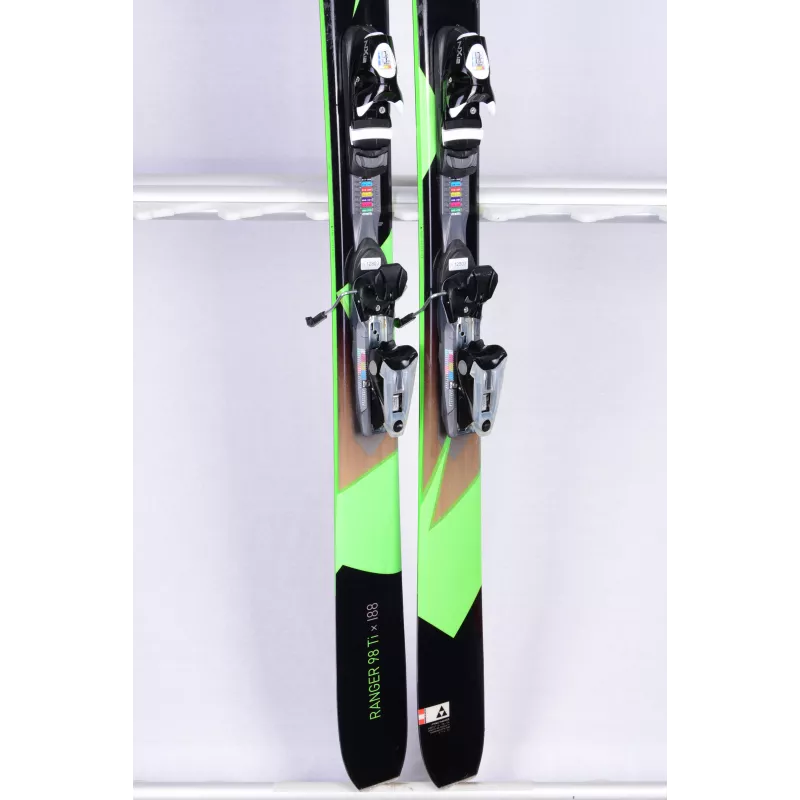 Skis Freeride FISCHER RANGER 98 TI, Air Tec Ti + Look NX 12 4 Skis Freeride FISCHER RANGER 98 TI, Air Tec Ti + Look NX 12 – Image 2