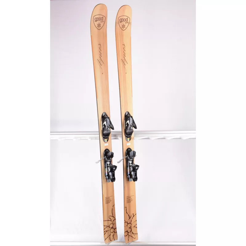 Skis Freeride GOOD SCHI APUS, HANDMADE LIMITED, KEVLAR, CARBON + Salomon Z12 ( Comme NEUFS ) 4 Skis Freeride GOOD SCHI APUS, HANDMADE LIMITED, KEVLAR, CARBON + Salomon Z12 ( Comme NEUFS ) – Image 2
