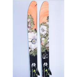 Skis Freeride ICELANTIC KEEPER, Partial TWINTIP + Salomon AM 12 ( En PARFAIT état )