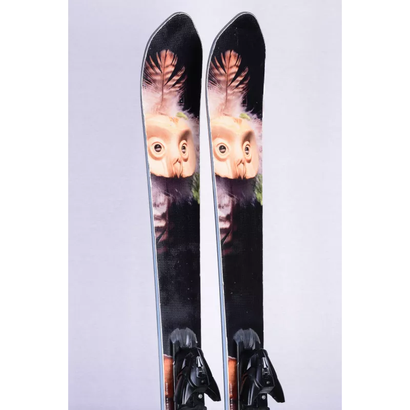 Skis Freeride ICELANTIC SHAMAN SKNY, Partial TWINTIP + Salomon 12 3 Skis Freeride ICELANTIC SHAMAN SKNY, Partial TWINTIP + Salomon 12