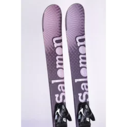Skis Freeride SALOMON KNIGHT, TWINTIP, Titanium + Atomic 12 ( En PARFAIT état )