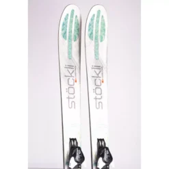 Skis Freeride STOCKLI STORMRIDER 100 MOTION, Woodcore, Titan + Salomon Mercury 11 ( En PARFAIT état )