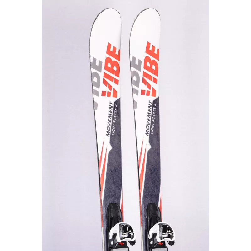 Skis MOVEMENT VIBE, Light Rocker 8 + Marker 12 3 Skis MOVEMENT VIBE, Light Rocker 8 + Marker 12
