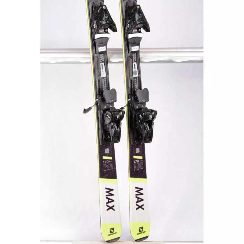 Skis SALOMON 24hrs MAX 2020, Woodcore, Grip Walk, Titan + Salomon Z12 ( En PARFAIT état ) 5 Skis SALOMON 24hrs MAX 2020, Woodcore, Grip Walk, Titan + Salomon Z12 ( En PARFAIT état ) – Image 3