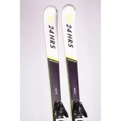 Skis SALOMON 24hrs MAX 2020, Woodcore, Grip Walk, Titan + Salomon Z12 ( En PARFAIT état )