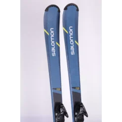 Skis SALOMON PULSE, Tip Rocker Profil, All Terrain Construction + Salomon L 10 Lithium ( En PARFAIT état )