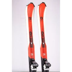 Skis VOLKL RTM 7.4, White/red/blue, FULL Sensor Woodcore, TIP Rocker, Grip Walk + Marker FDT 10
