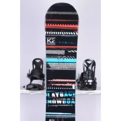 Devant -Atomic Shop Soldes snowboard k2 playback black red woodcore flat.jpg 1