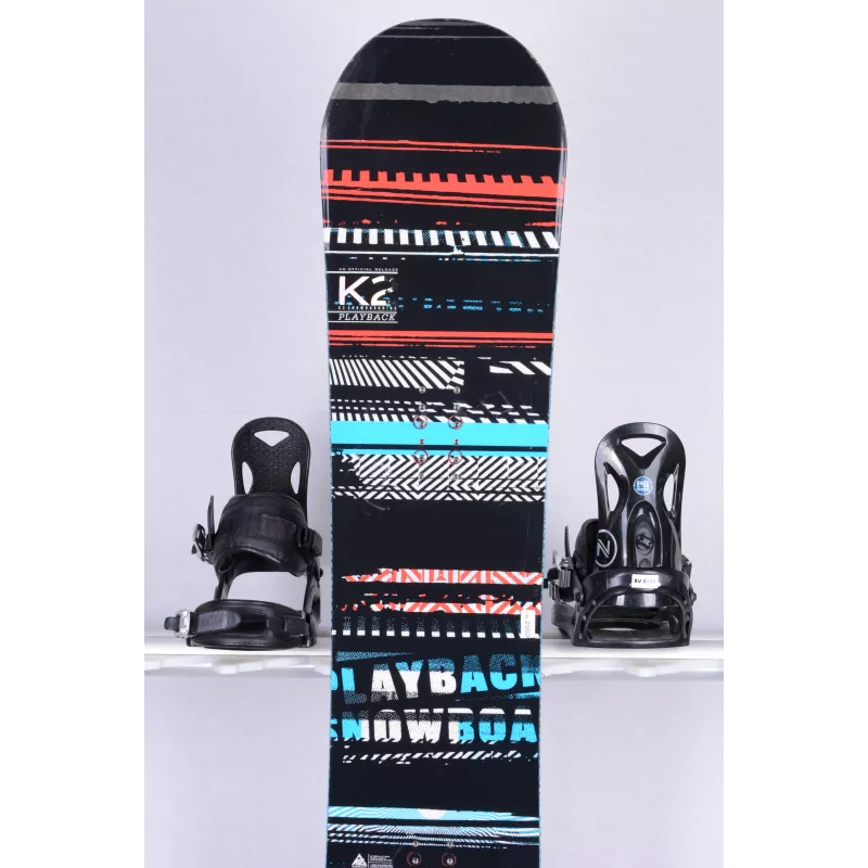 Snowboard K2 PLAYBACK, Black/red, Woodcore, FLAT 4 Snowboard K2 PLAYBACK, Black/red, Woodcore, FLAT – Image 2