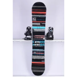 Snowboard K2 PLAYBACK, Black/red, Woodcore, FLAT