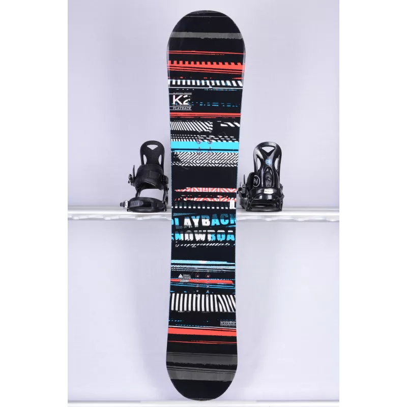 Snowboard K2 PLAYBACK, Black/red, Woodcore, FLAT 3 Snowboard K2 PLAYBACK, Black/red, Woodcore, FLAT