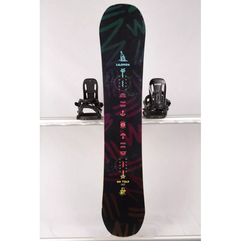 Snowboard SALOMON OH YEAH, WOODCORE, Sidewall, FLAT/camber 2 Snowboard SALOMON OH YEAH, WOODCORE, Sidewall, FLAT/camber